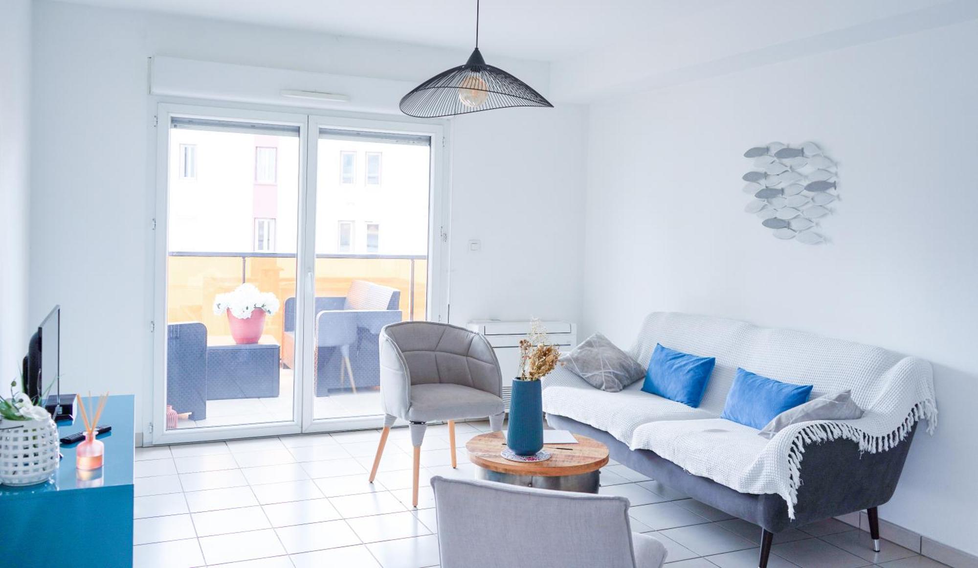 Bel Appartement Climatise & Parking Perpignan Dış mekan fotoğraf