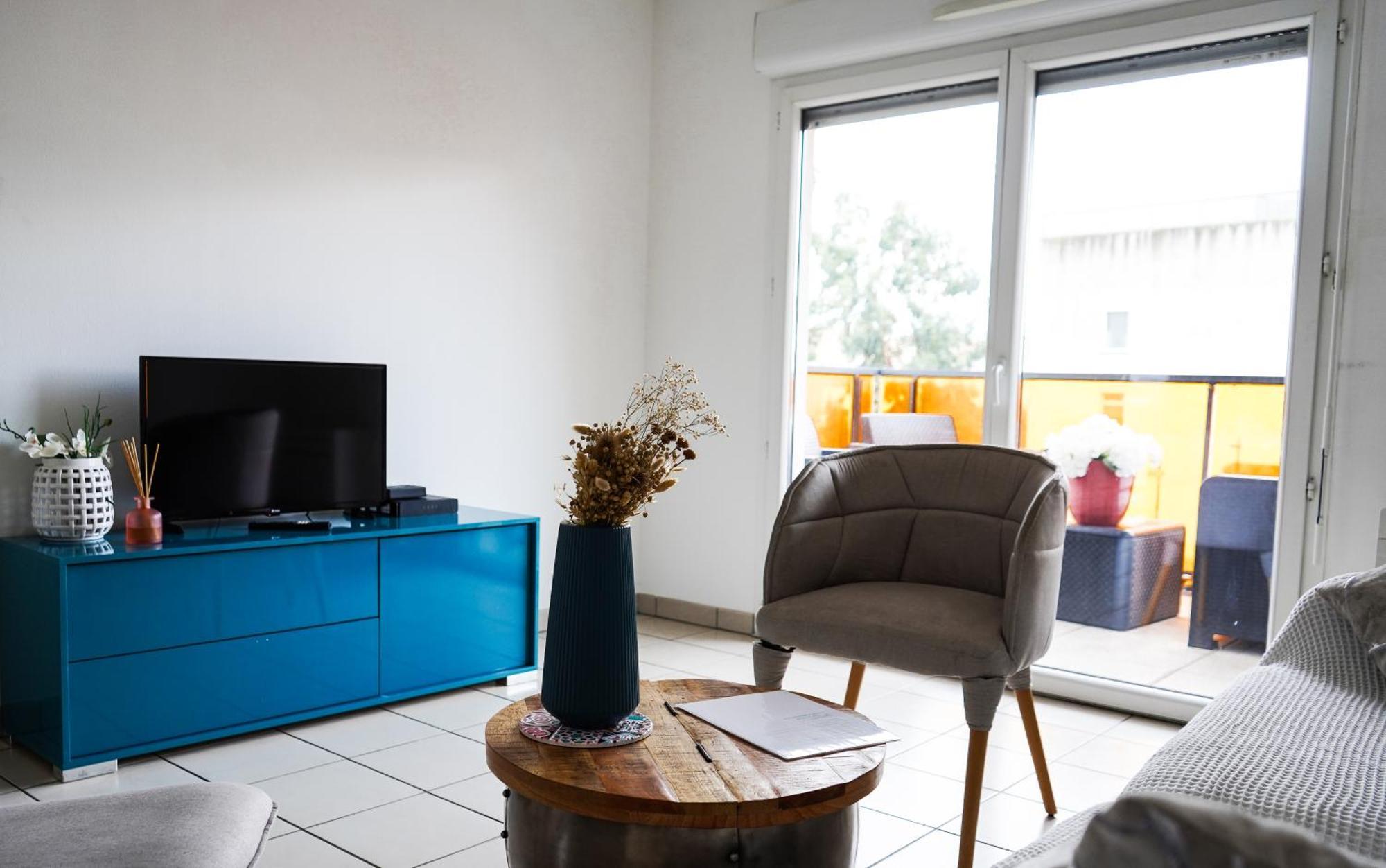 Bel Appartement Climatise & Parking Perpignan Dış mekan fotoğraf
