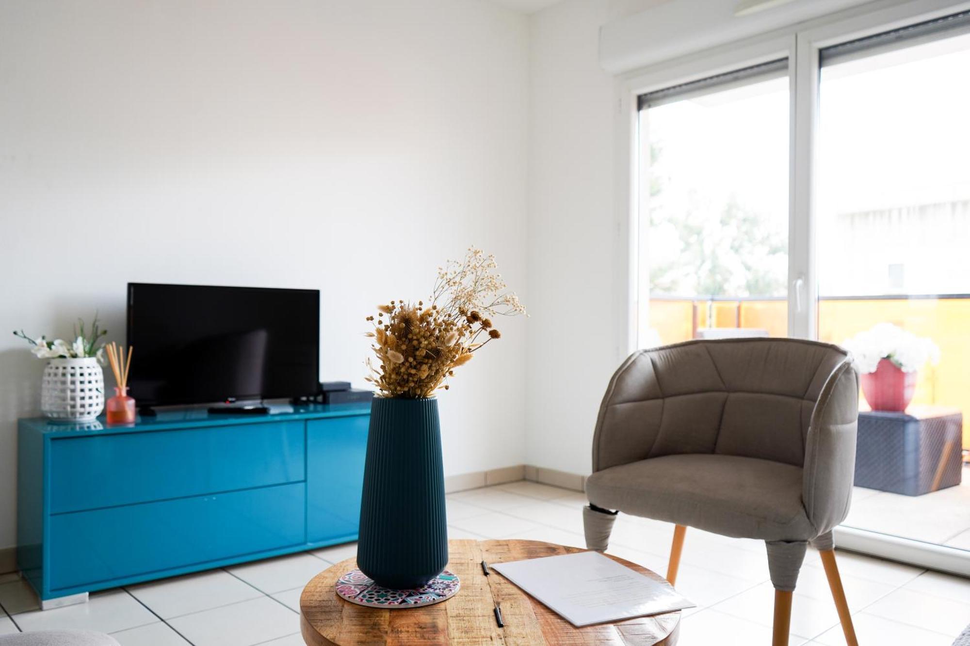 Bel Appartement Climatise & Parking Perpignan Dış mekan fotoğraf