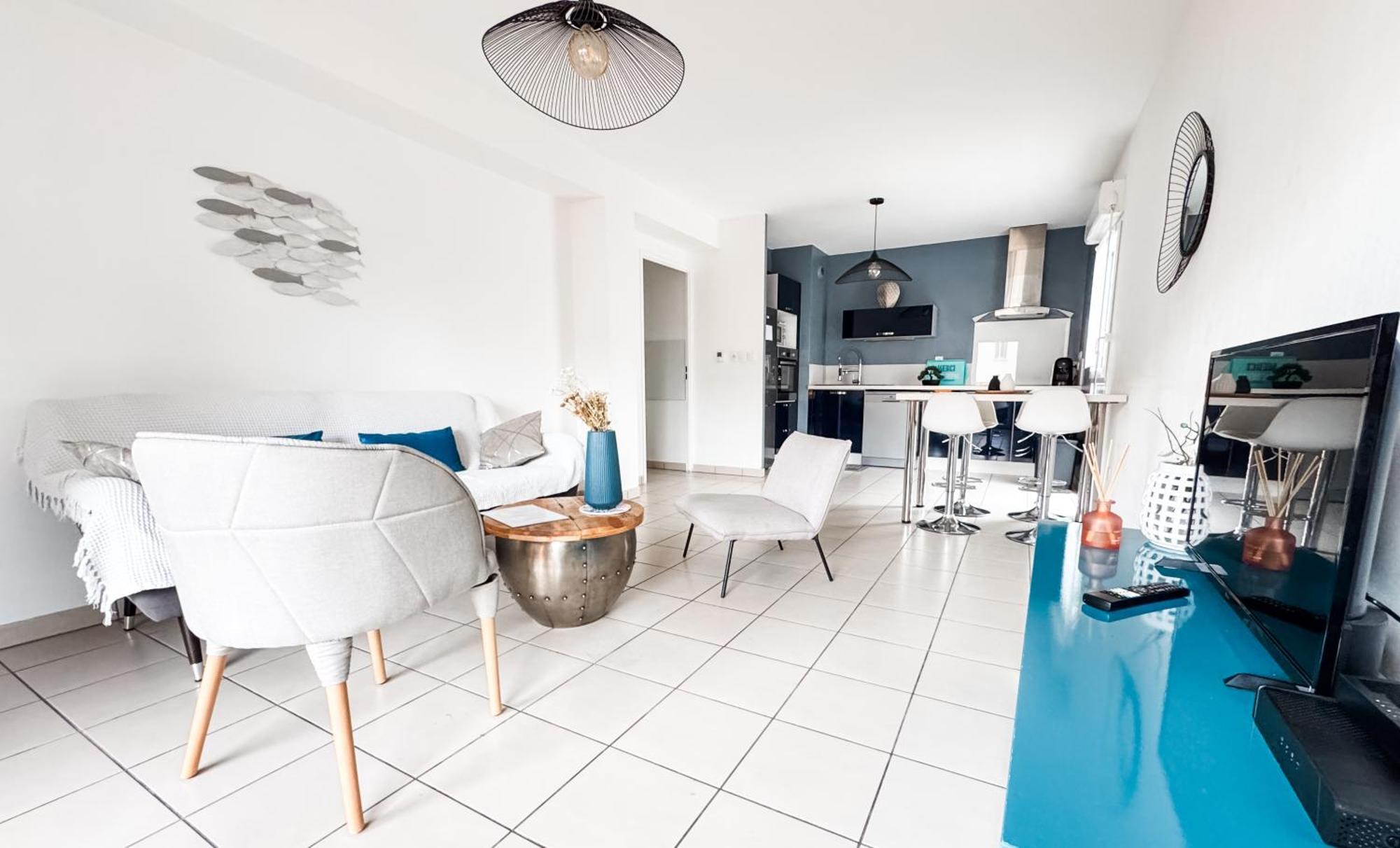 Bel Appartement Climatise & Parking Perpignan Dış mekan fotoğraf